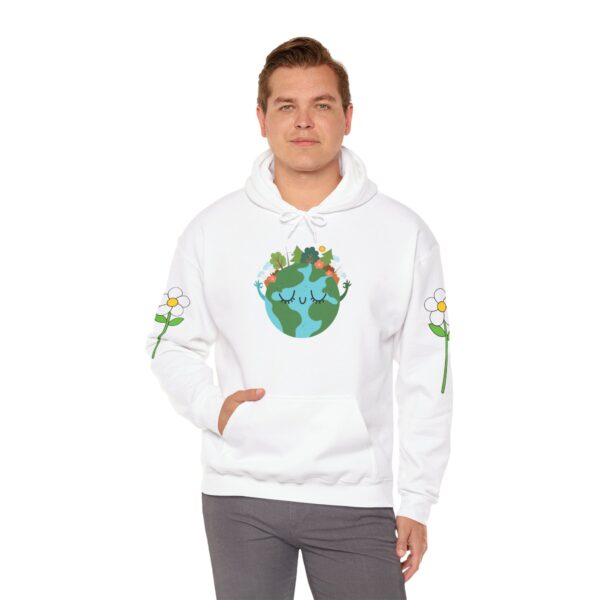 Nature Lover's Unisex Hoodie - Earth Day Apparel, Eco-Friendly Gift, Cute Sweatshirt for Plant Lovers, Spring Fashion, Gift for Her - Image 9